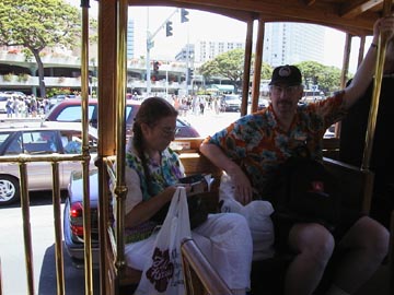 Hilo Hattie trolley