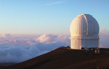 Clouds on Mauna Kea