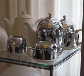 Chrome Tea Set