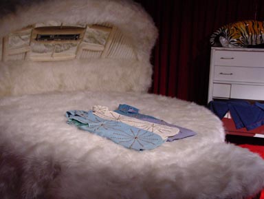 Furry bed