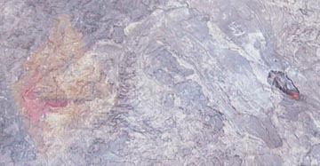Molten lava hole